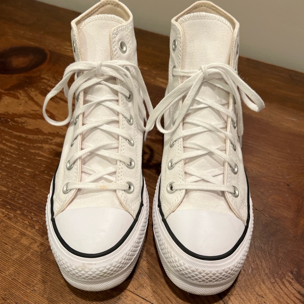 Converse Women's White High-Top Sneakers